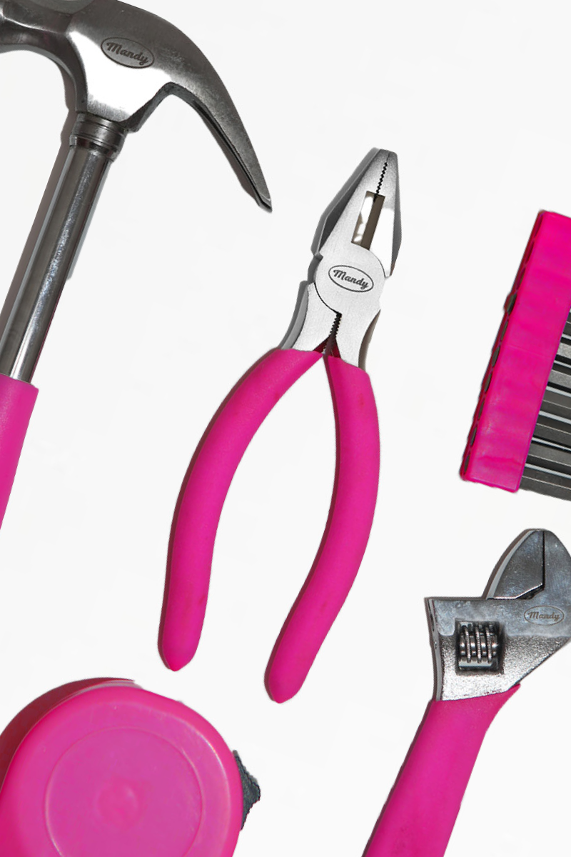 Pink DIY Tool Kit for Women – The Hot Girl Toolkit