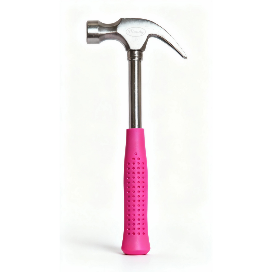 Mandy Tools Pink Hammer – Cute & Functional DIY Tool for Women – Mandy
