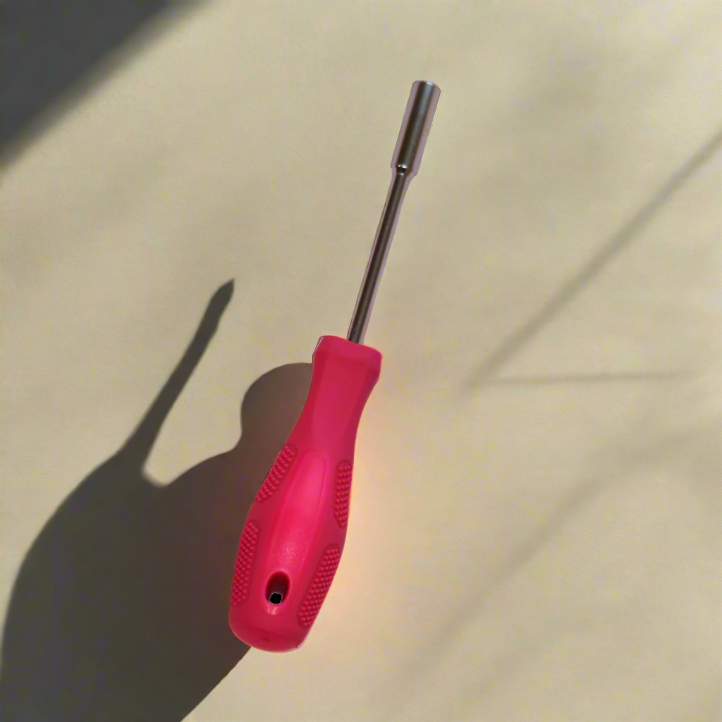 Pink Screwdriver & Bits Set – Essential DIY Tool for Women