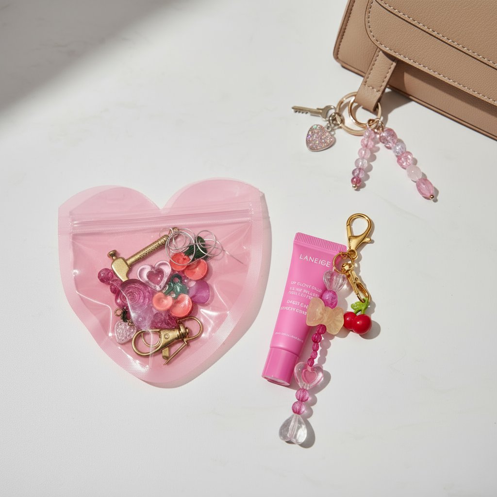 Keychain and Lipgloss DIY Charm Toolkit